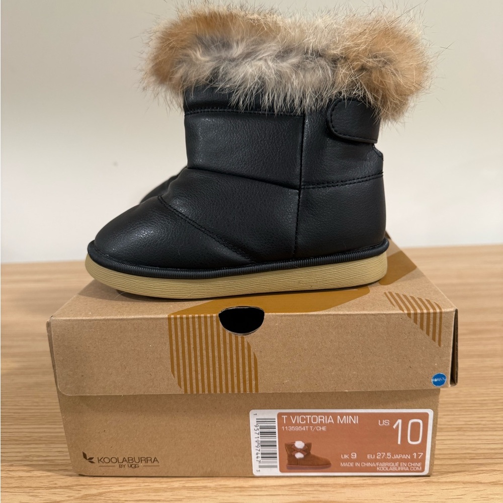 Koolaburra & UGG collaboration Tan Fur-Lined Boots